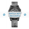 Hugo Boss horlogeband HB-103-1-34-2461 / 1512800 / HB659302423 Rubber Grijs 22mm