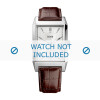 Horlogeband Hugo Boss HB-203-1-14-2583 / HB1512916 Croco leder Bruin 22mm