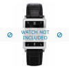 Horlogeband Hugo Boss HB-38-1-14-2060 Leder Zwart 20mm