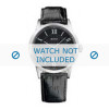 Horlogeband Hugo Boss 1512439 / 1512429 / HB-85-1-14-2186 / 659302186 Leder Zwart 22mm