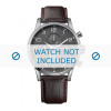 Horlogeband Hugo Boss HB-88-1-14-2194 / HB1512570 / HB659302196 Croco leder Bruin 22mm