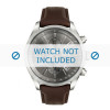 Horlogeband Hugo Boss HB-297-1-14-2956 / 2764 / HB1513476 Leder Bruin 22mm