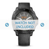 Horlogeband Hugo Boss HB-143-1-34-2660 / 659302547 / 1513069 Canvas Zwart 22mm