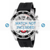 Horlogeband Invicta 7430 Rubber Zwart 22mm