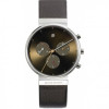 Horlogeband Jacob Jensen 604 Leder Bruin 19mm