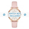 Horlogeband Kate Spade New York KSW1335 Leder Roze 16mm