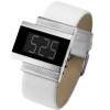 Horlogeband Danish Design IQ12Q669 Leder Wit 25mm