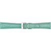 Horlogeband Poletto 454.10.12 Leder Lichtgroen 12mm