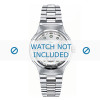 Lacoste horlogeband LC-09-3-14-0025 / 2000328 Staal Zilver