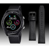Horlogeband Lotus 50007/1 / BA04396 Mesh/Milanees Zwart