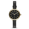 Horlogeband Marc by Marc Jacobs MJ1423 Leder Zwart 8mm