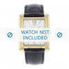 Horlogeband Michael Kors MK2240 Leder Zwart 24mm