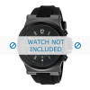 Horlogeband Michael Kors MK8152 Rubber Zwart 13mm