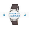 Horlogeband Skagen 858XLSLD Leder Bruin 22mm