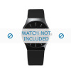 Horlogeband Skagen 233XLCLB Leder Zwart 20mm