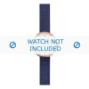 Horlogeband Skagen SKW2592 Leder Blauw 12mm