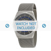 Horlogeband Skagen SKW6078 / 11XXXX Mesh/Milanees Antracietgrijs 11mm