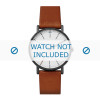 Horlogeband Skagen SKW6374 Leder Bruin 20mm