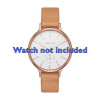 Horlogeband Skagen SKW2405 Leder Beige 14mm