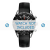 Horlogeband Tag Heuer FT6014 / CV2014 / BT6015 20x3mm Rubber Zwart 20mm