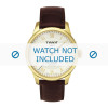 Horlogeband Tissot T41-5-413-73 / T610014577 Leder Donkerbruin 19mm