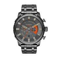 Horlogeband Diesel DZ4348 Roestvrij staal (RVS) Antracietgrijs 26mm
