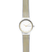 Horlogeband Skagen SKW2698 Mesh/Milanees Bi-Color 12mm