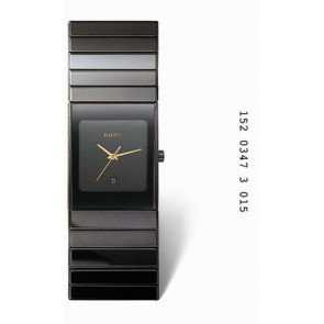 Horlogeband Rado 152.0347.3 Keramiek Zwart