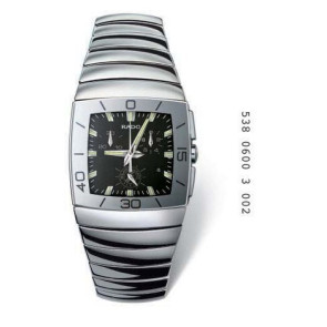 Horlogeband Rado 01.538.0600.3.002 / R070449610 Keramiek Grijs