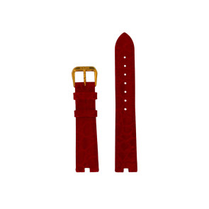 Horlogeband Rado 01.152.3694.2.315 / R0708716 Leder Rood 5mm