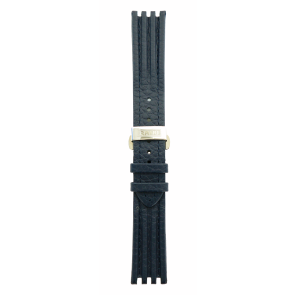 Horlogeband Rado 01.539.0376.3.215 / 01.539.0444.3.221 / R070874110 Leder Blauw 20mm