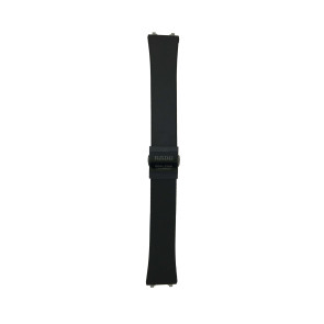 Horlogeband Rado R21349179 / 153.0349.3 / R073399410 Rubber Zwart 14mm