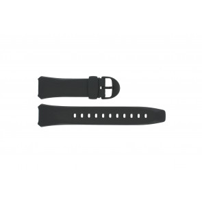Casio horlogeband 10101126 Kunststof Zwart 16mm