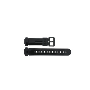 Casio horlogeband 10162886 Baby-G Kunststof Zwart 14mm