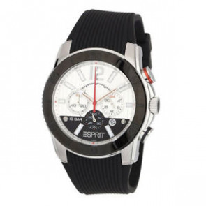 Horlogeband Esprit ES101681006 Rubber Zwart 22mm