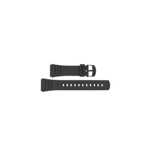 Horlogeband Casio DBC-321-AES / DBC-32-1A / 10169264 Kunststof/Plastic Zwart 22mm
