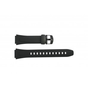 Casio horlogeband W-753 / 10179406 Kunststof Zwart 18mm 
