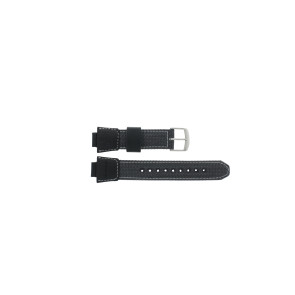 Casio horlogeband 10198354 Kunststof Zwart 13mm