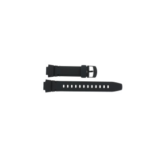 Casio horlogeband 10212268 Kunststof Zwart 14mm
