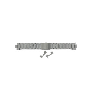 Casio horlogeband 10239923 Staal Zilver 22mm