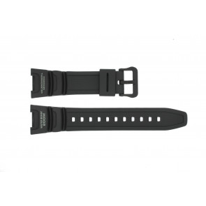 Horlogeband Casio SGW-100-1V10304195 Silicoon Zwart 24mm
