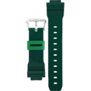 Casio horlogeband 10332043 G-Shock Kunststof Groen 16mm 