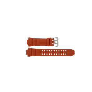 Casio horlogeband 10370830 Kunststof Oranje 14mm