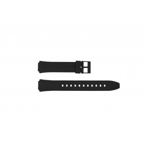 Casio horlogeband 10379447 Kunststof Zwart 15mm 