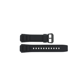 Casio horlogeband 10404335 Edifice Kunststof Zwart 20mm