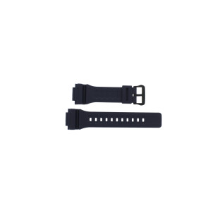 Casio horlogeband 10410726 Kunststof Blauw 18mm