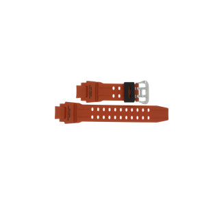 Horlogeband Casio GA-1000-4A Kunststof/Plastic Oranje 16mm