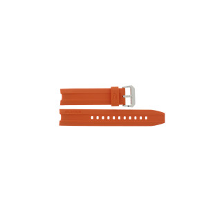 Casio horlogeband EMA-100B-1A4V / 5299 / 10449650 Rubber Oranje 22mm
