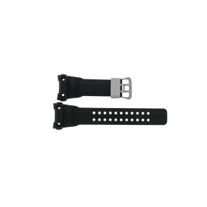 Horlogeband Casio 10473487 / GWN-1000B-1A / GWN-1000B-1B Kunststof/Plastic Zwart 22mm