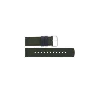 Horlogeband Casio PRG-600YB-3 / 10530879 Nylon/perlon Groen 24mm